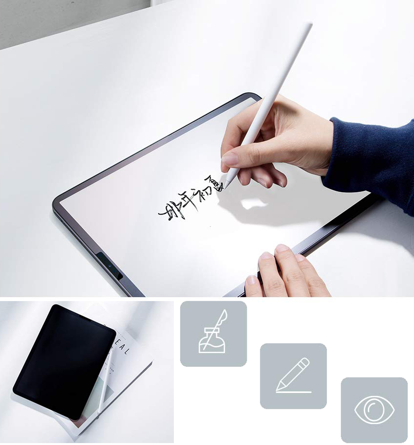 Oryginalna folia matowa Benks Paper-Like dla iPad Pro 9.7, Air 2, Air